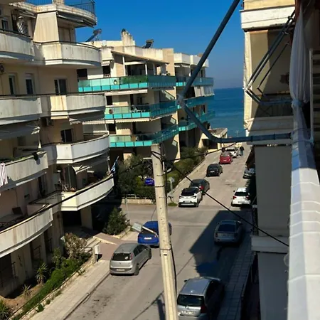 Popi For Rent Floor With Balcony 38 Qm τμ New Bed !!! * Peraia (Thessaloniki)